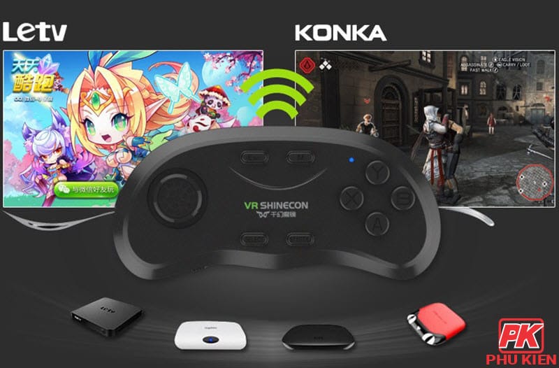 Tay game VR Shinecon SC-B01 kết nối Bluetooth 4 Tay game VR Shinecon SC-B01 kết nối Bluetooth