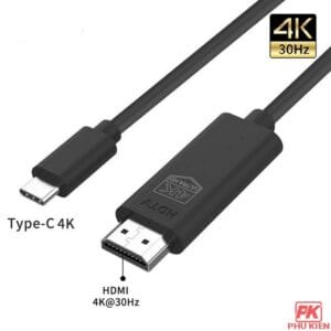 Cáp chuyển Type-C sang HDMI 4K 30Hz dài 2m