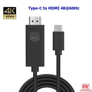 Cáp chuyển Type-C sang HDMI 4K 60Hz dài 2m