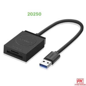 Đầu đọc thẻ USB 3.0 hỗ trợ SD/TF Ugreen 20250