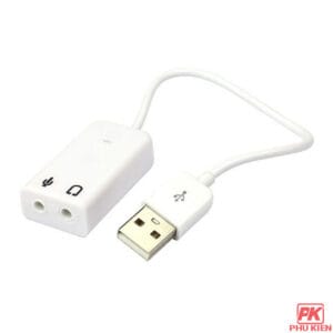 Card âm thanh USB Sound dây cho PC Laptop