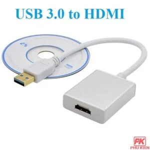 Cáp USB to HDMI kết nối Máy tính