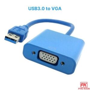 Cáp USB to VGA kết nối Máy tính
