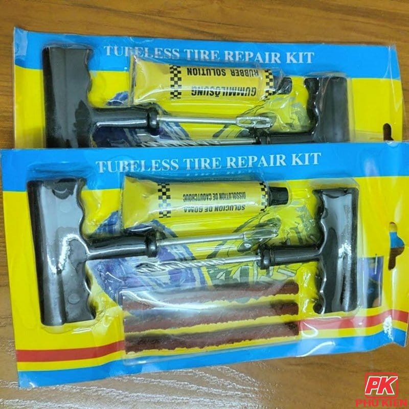 Bộ vá lốp không săm cho Ô tô Xe máy