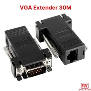 Bộ kéo dài VGA Extender 30m bằng cáp mạng RJ45