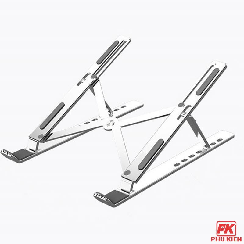 Giá đỡ Laptop dễ điều chỉnh gấp gọn bằng hợp kim nhôm 2 Giá đỡ Laptop dễ điều chỉnh gấp gọn bằng hợp kim nhôm - Ảnh 2