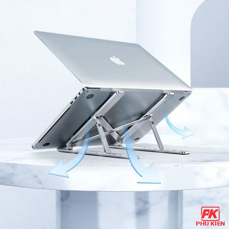 Giá đỡ Laptop dễ điều chỉnh gấp gọn bằng hợp kim nhôm 6 Giá đỡ Laptop dễ điều chỉnh gấp gọn bằng hợp kim nhôm