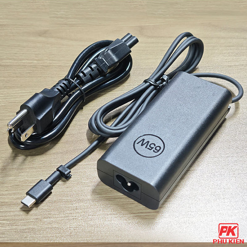 Sạc Laptop Dell 65W chuẩn Type-C cho Latitude và XPS13